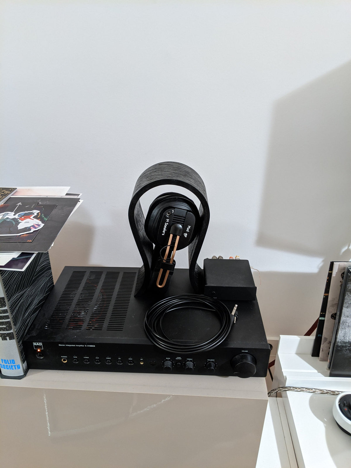 Photo client – Support casque