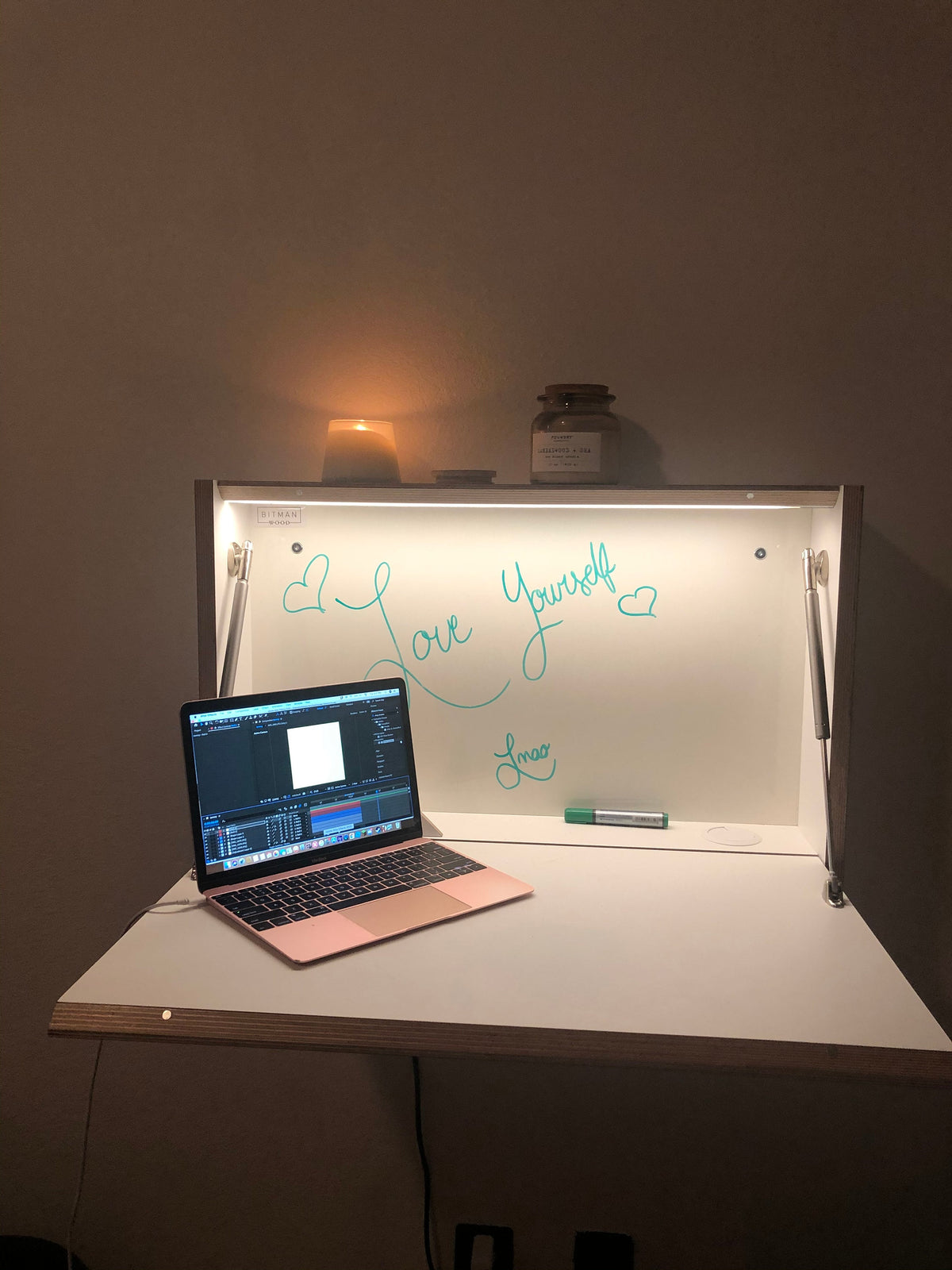 Photo client – Iconic – Bureau mural