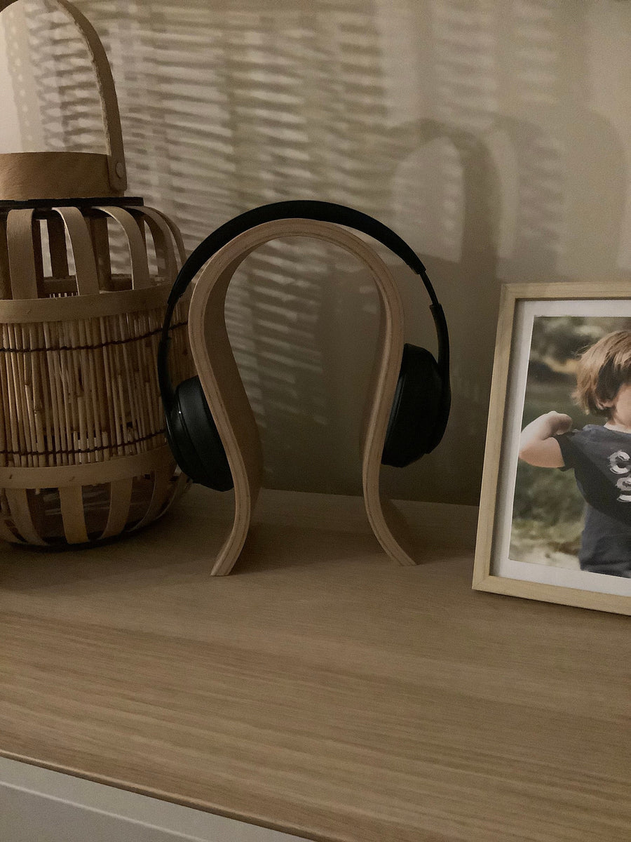 Photo client – Support casque