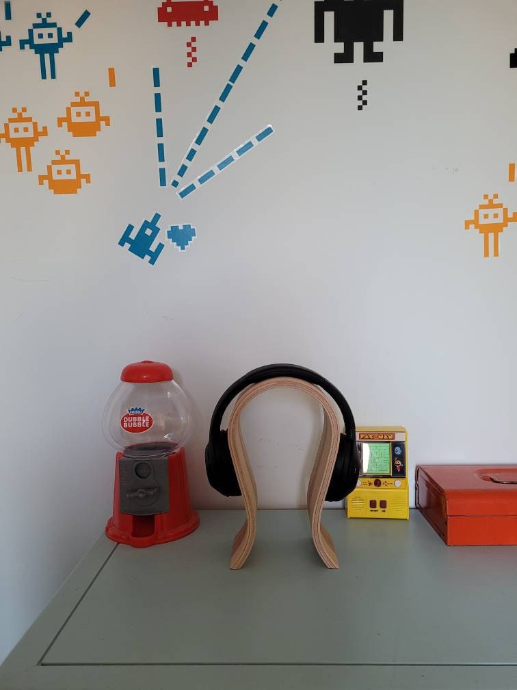 Photo client – Support casque