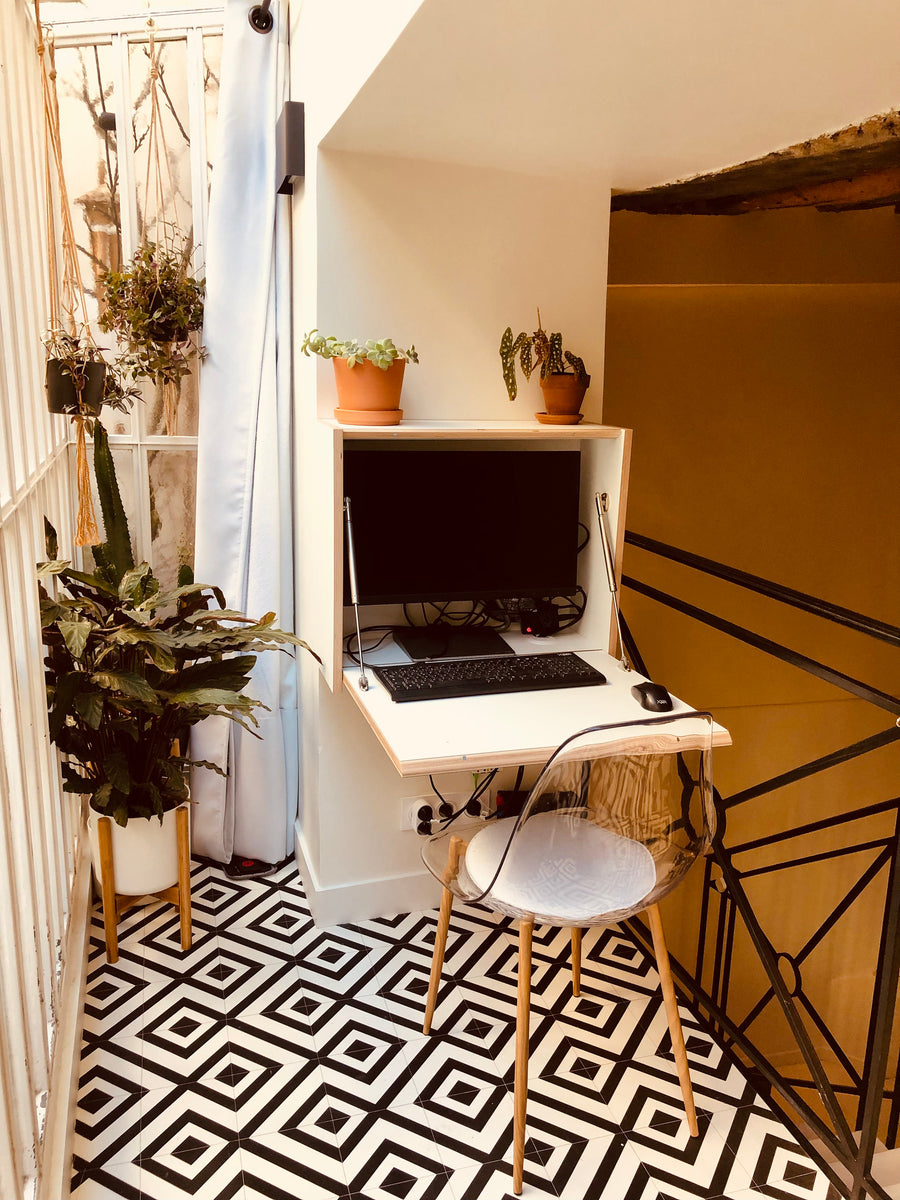 Photo client – Medium – Bureau escamotable