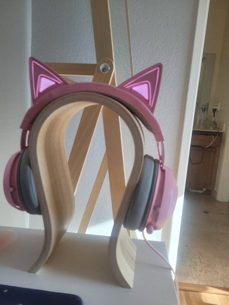 Photo client – Support casque