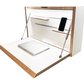 Bureau mural rabattable - En bois de bouleau